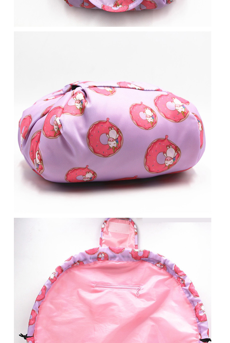 Fashion Pink Unicorn Pattern Decorated Storage Bag,Home storage