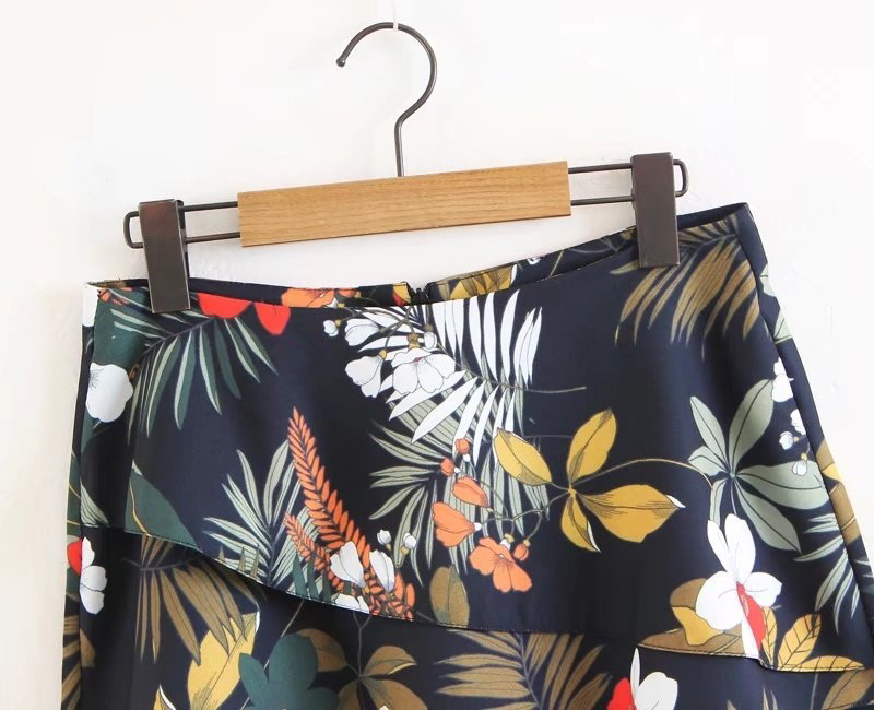 Fashion Multi-color Leaf&flowers Decorated Simple Shorts,Shorts
