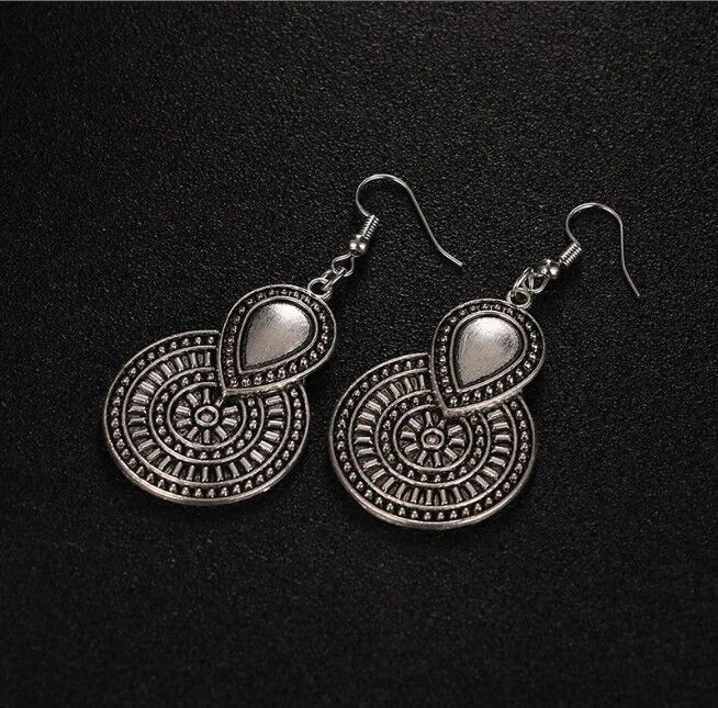 Fashion Silver Color Round Shape Decorated Simple Earrings,Drop Earrings