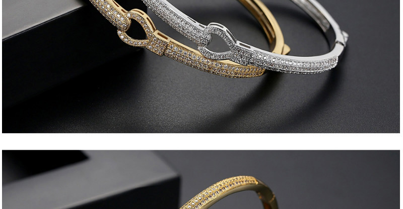 Fashion Silver Color Heart Shape Design Pure Color Bracelet,Bracelets