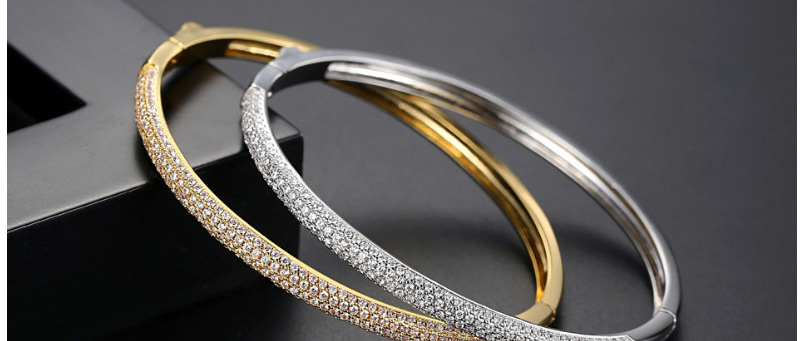 Fashion Silver Color Diamond Decorated Multi-layer Bracelet,Bracelets