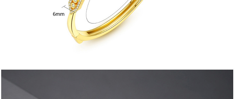 Fashion Silver Color Diamond Decorated Hollow Out Bracelet,Bracelets