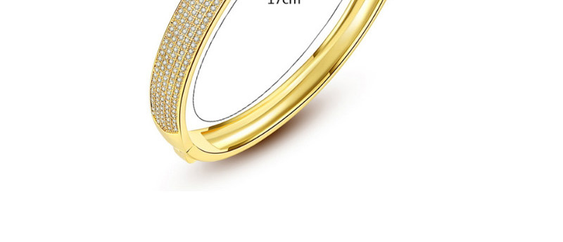 Fashion Gold Color Multi-layer Diamond Design Pure Color Bracelet,Bracelets