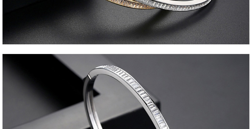 Fashion Silver Color Pure Color Decorated Simple Braclet,Bracelets