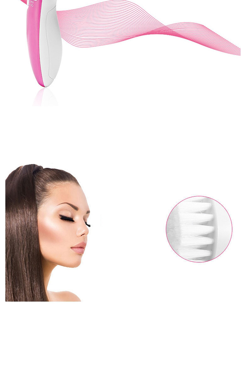 Fashion Pink Round Shape Decorated Face Cleaners (5pcs),Beauty tools