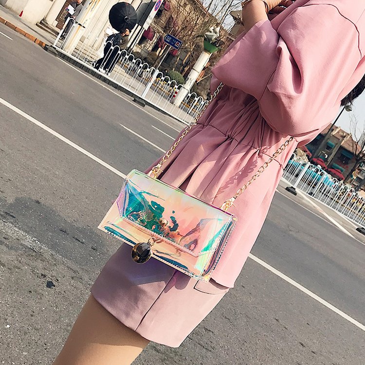 Fashion Multi-color Round Shape Decorated Square Shape Bag,Messenger bags