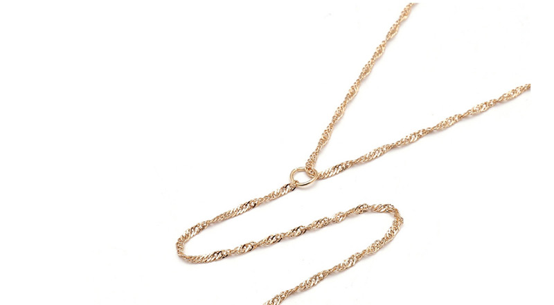 Fashion Silver Color Cross Shape Pendant Decorated Long Necklace,Multi Strand Necklaces