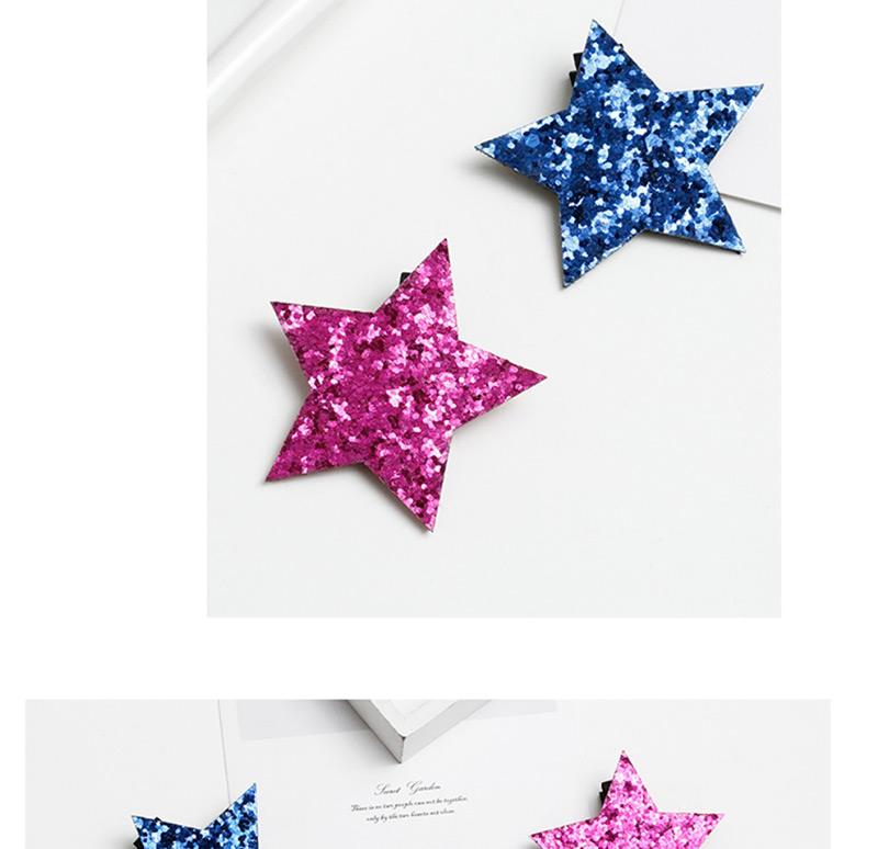 Lovely Champagne Star Shape Decorated Baby Hair Clip,Kids Accessories
