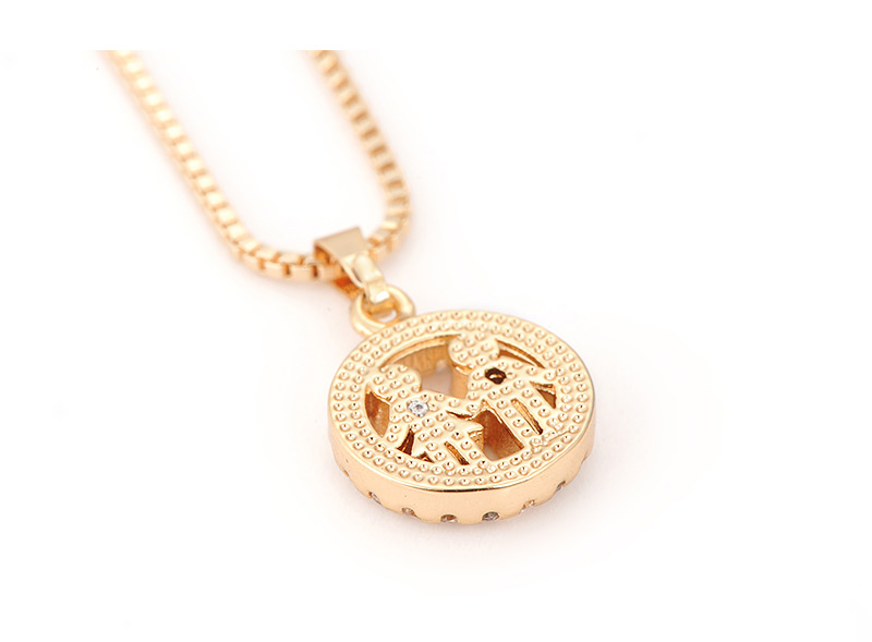 Fashion Gold Color Girls Pendant Decorated Necklace,Necklaces