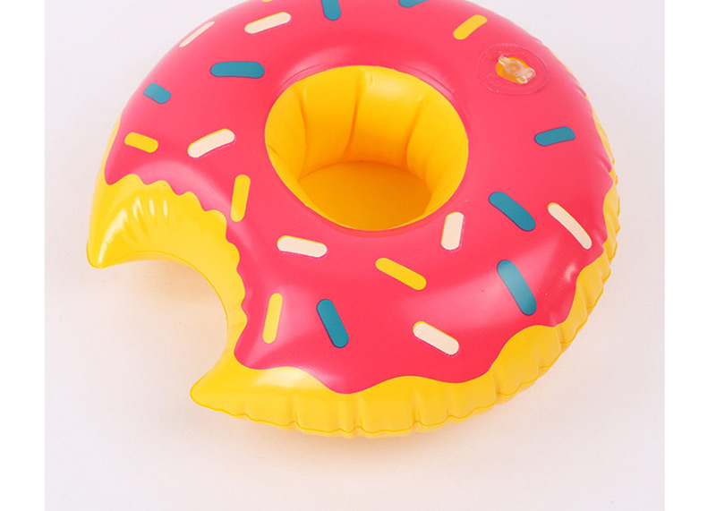 Trendy Pink Doughnut Shape Design Cup Holder,Beach accessories