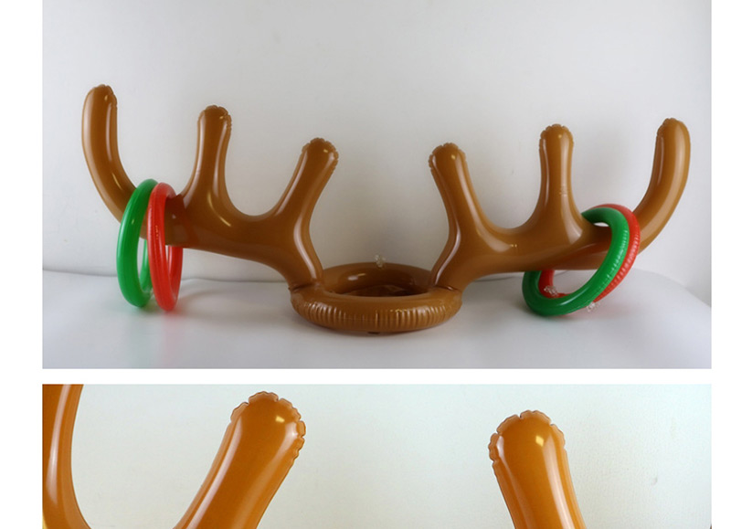 Trendy Multi-color Elk Shape Design Simple Props,Swim Rings