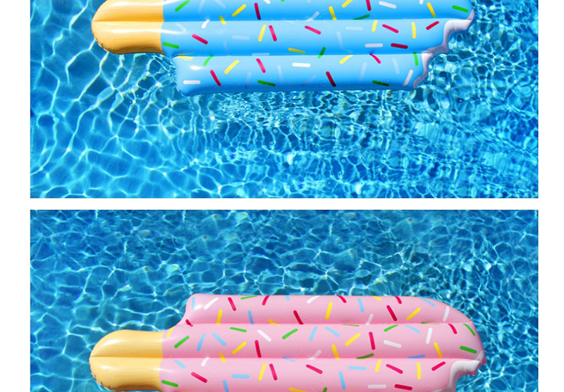 Trendy Blue Ice Cream Shape Design Swimming Floats,Swim Rings