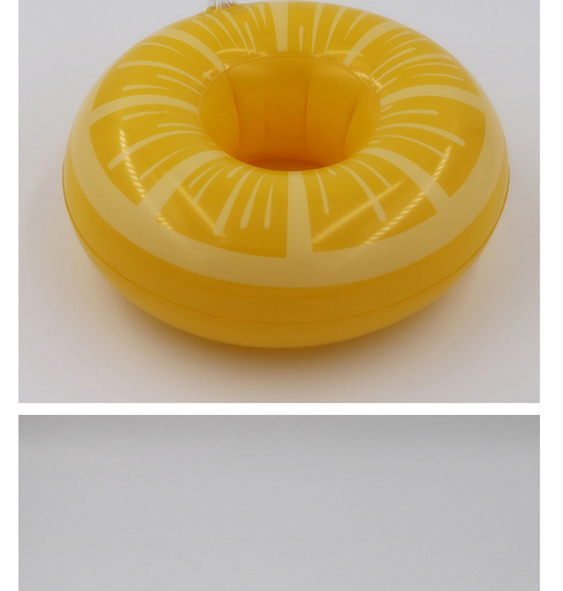 Trendy Yellow Lemon Pattern Design Cup Holder,Beach accessories
