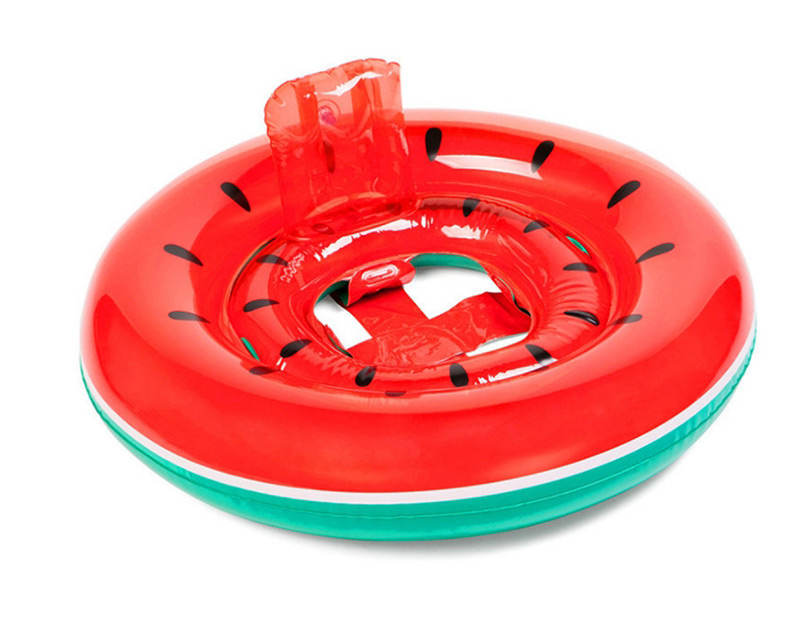 Trendy Red Watermelon Shape Design Baby Swimming Ring,Swim Rings