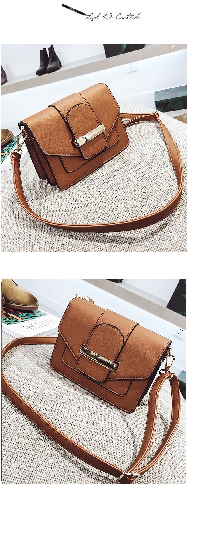 Fashion Green Square Shape Design Pure Color Bag,Messenger bags