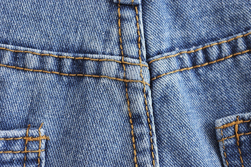 Fashion Blue Hollow Out Design Pants,Shorts