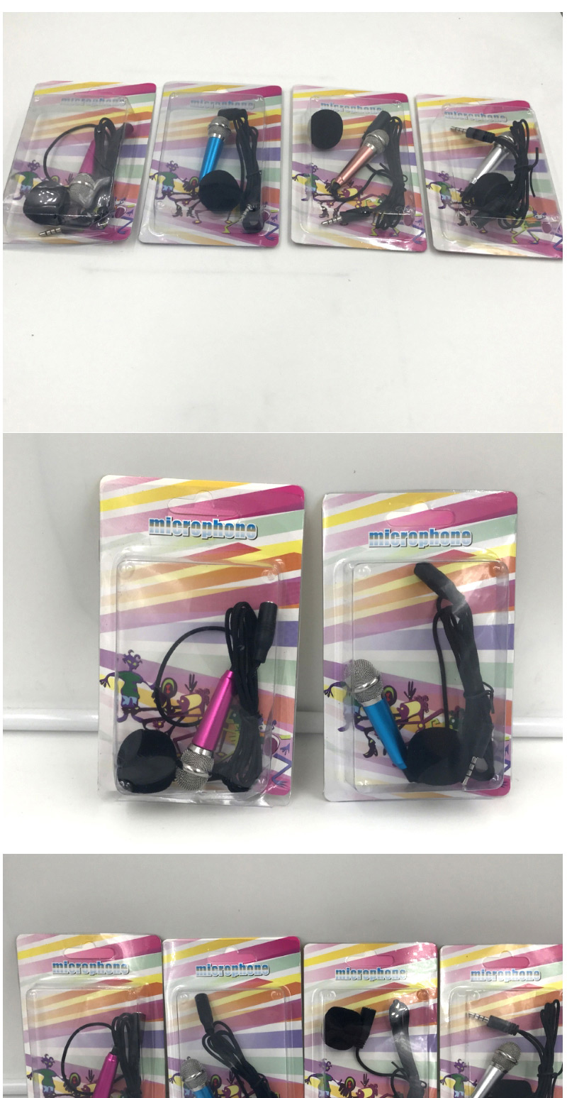 Fashion Silver Color Pure Color Decorated Microphone(apply To Andrews&iphone),Household goods