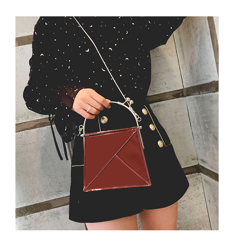Fashion Red Semicircle Shape Design Bag,Shoulder bags