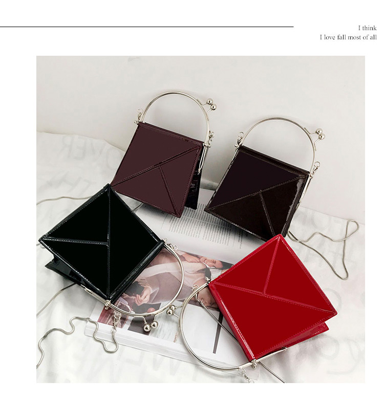 Fashion Claret Red Semicircle Shape Design Bag,Shoulder bags