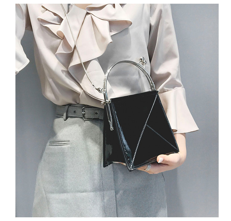Fashion Black Semicircle Shape Design Bag,Shoulder bags