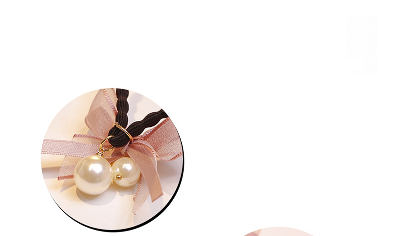 Fashion Pink Flower Shape Decorated Hairband,Hair Ring
