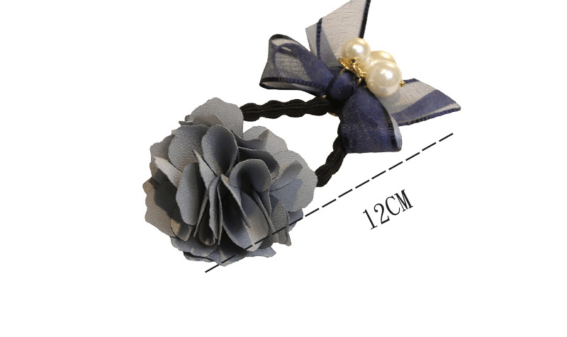 Fashion Blue Flower Shape Decorated Hairband,Hair Ring