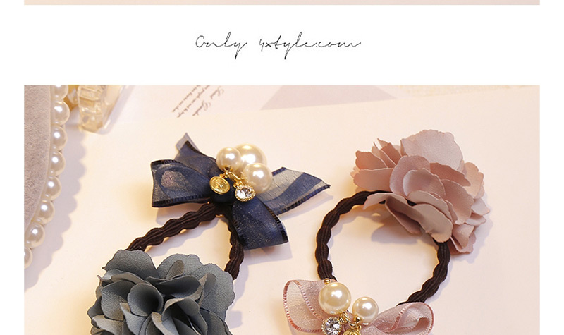 Fashion Pink Flower Shape Decorated Hairband,Hair Ring