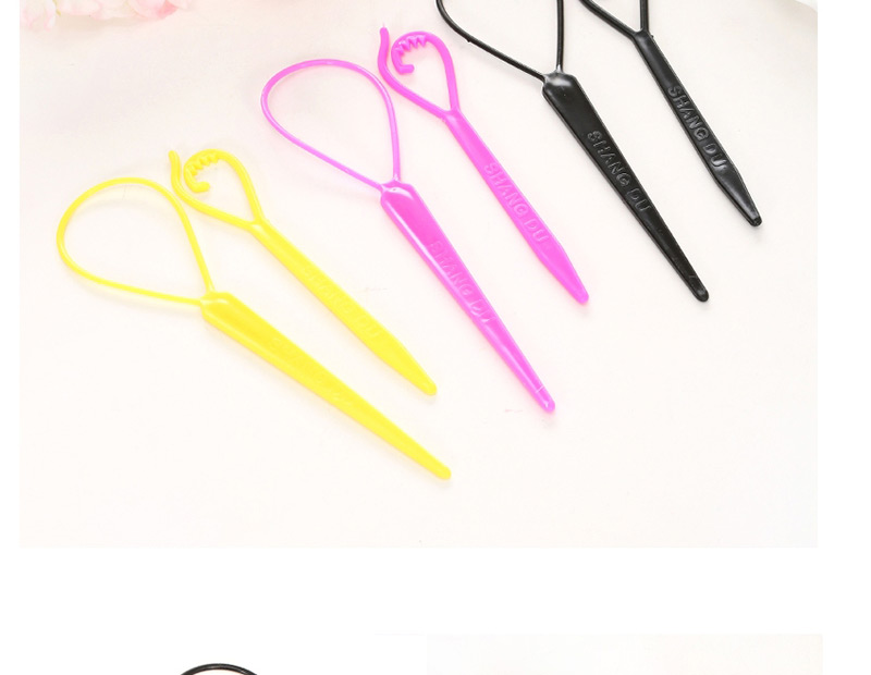 Fashion Yellow Pure Color Decorated Hair Accessories,Beauty tools