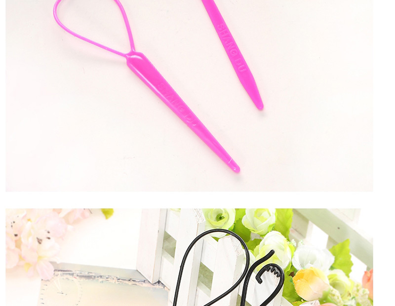 Fashion Plum Red Pure Color Decorated Hair Accessories,Beauty tools
