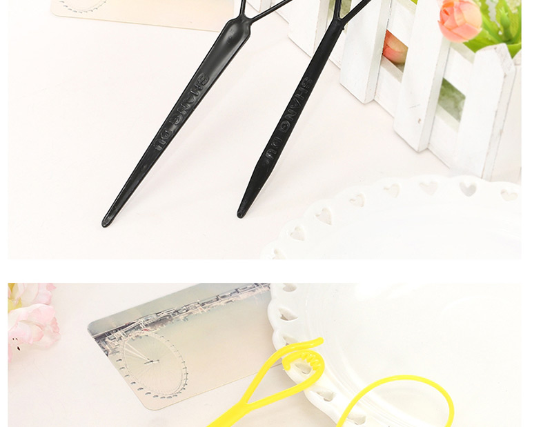 Fashion Yellow Pure Color Decorated Hair Accessories,Beauty tools