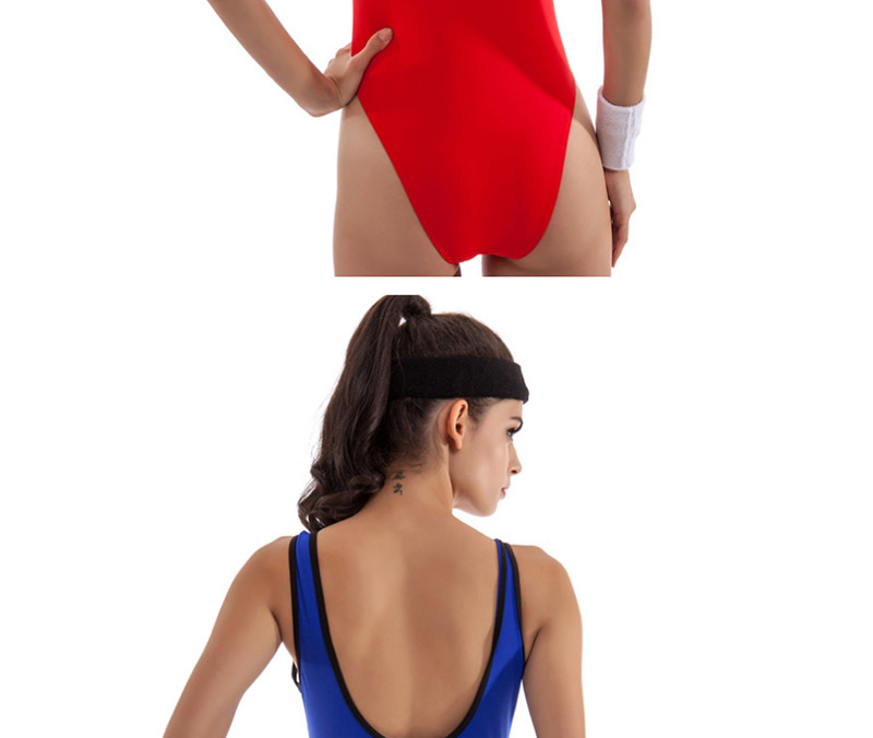 Sexy Blue Hollow Out Design Swimwear,One Pieces