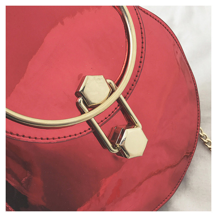 Fashion Silver Color Round Shape Decorated Bag,Handbags