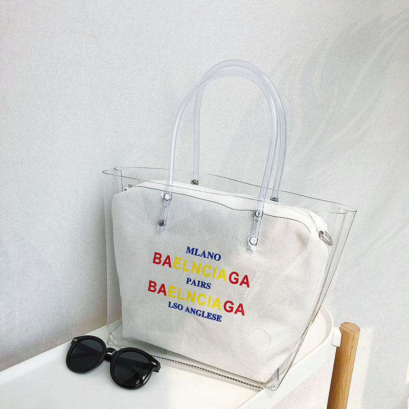 Fashion White Letter Pattern Decorated Shoulder Bag,Messenger bags