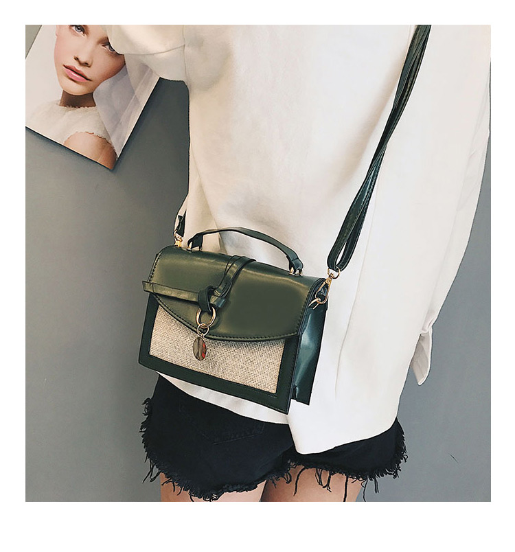 Fashion Brown Round Shape Decorated Bag,Handbags