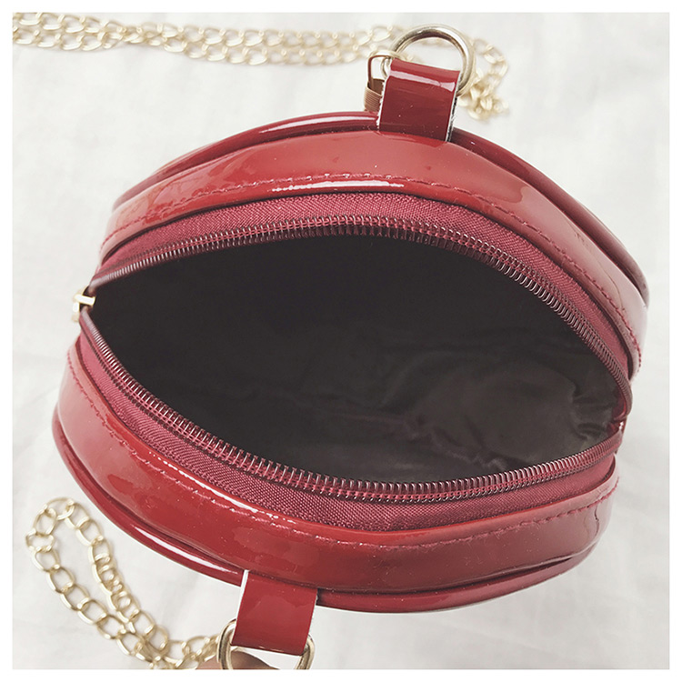 Fashion Brown Round Shape Decorated Bag,Shoulder bags