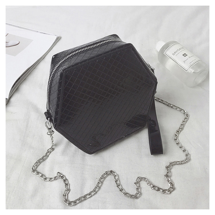 Fashion Black Geometric Shape Design Bag,Handbags