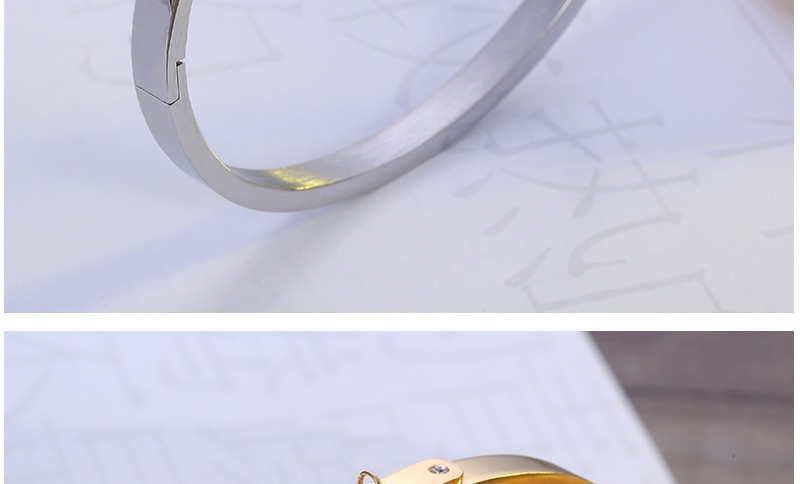 Fashion Silver Color Lock Shape Decorated Bracelet,Bracelets