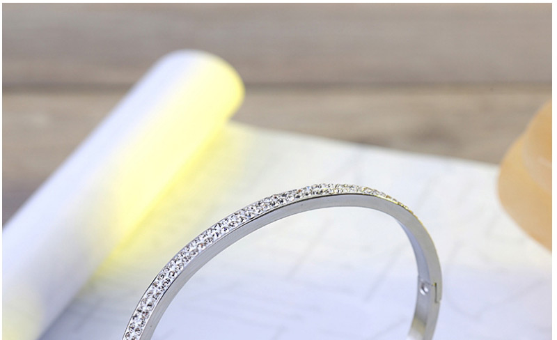 Fashion Silver Color Full Diamond Decorated Bracelet,Bracelets