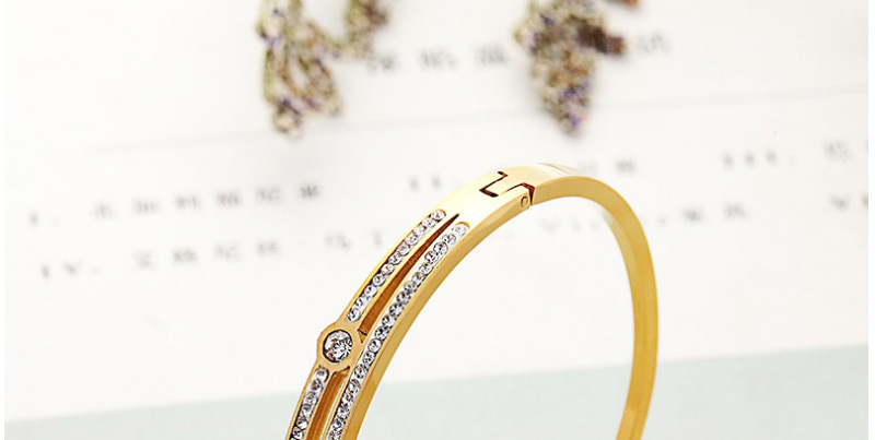 Fashion Gold Color Round Shape Decorated Bracelet,Bracelets