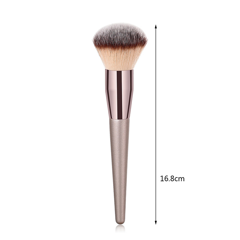 Fashion Champagne Flame Shape Design Powder Brush(1pc),Beauty tools