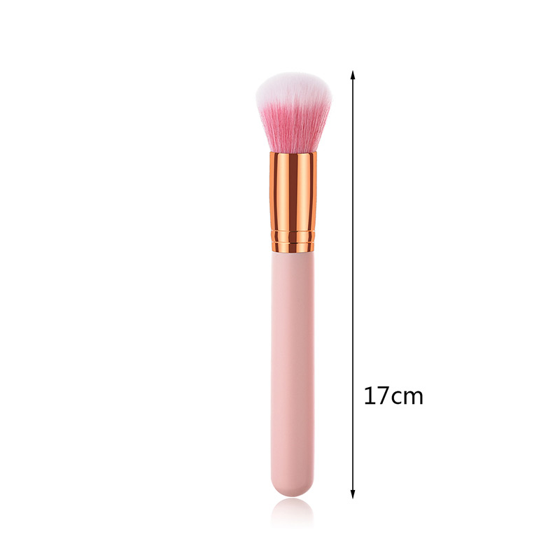 Fashion Pink Flame Shape Design Powder Brush(1pc),Beauty tools