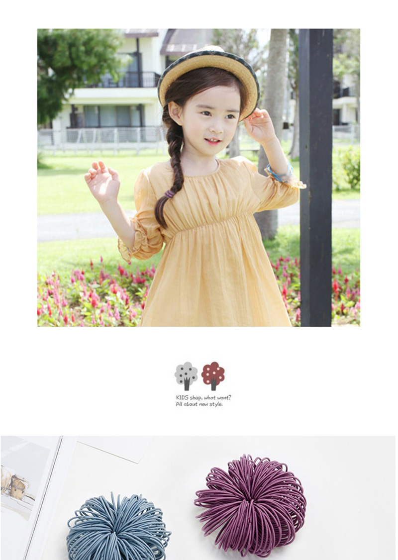Lovely Brown+black Color Matching Design Child Hair Band(around 100pcs),Kids Accessories