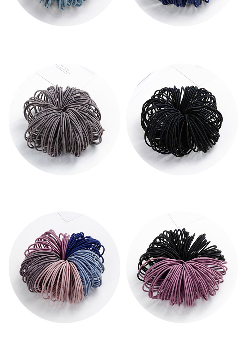 Lovely Dark Purple+black Color Matching Design Child Hair Band(around 100pcs),Kids Accessories