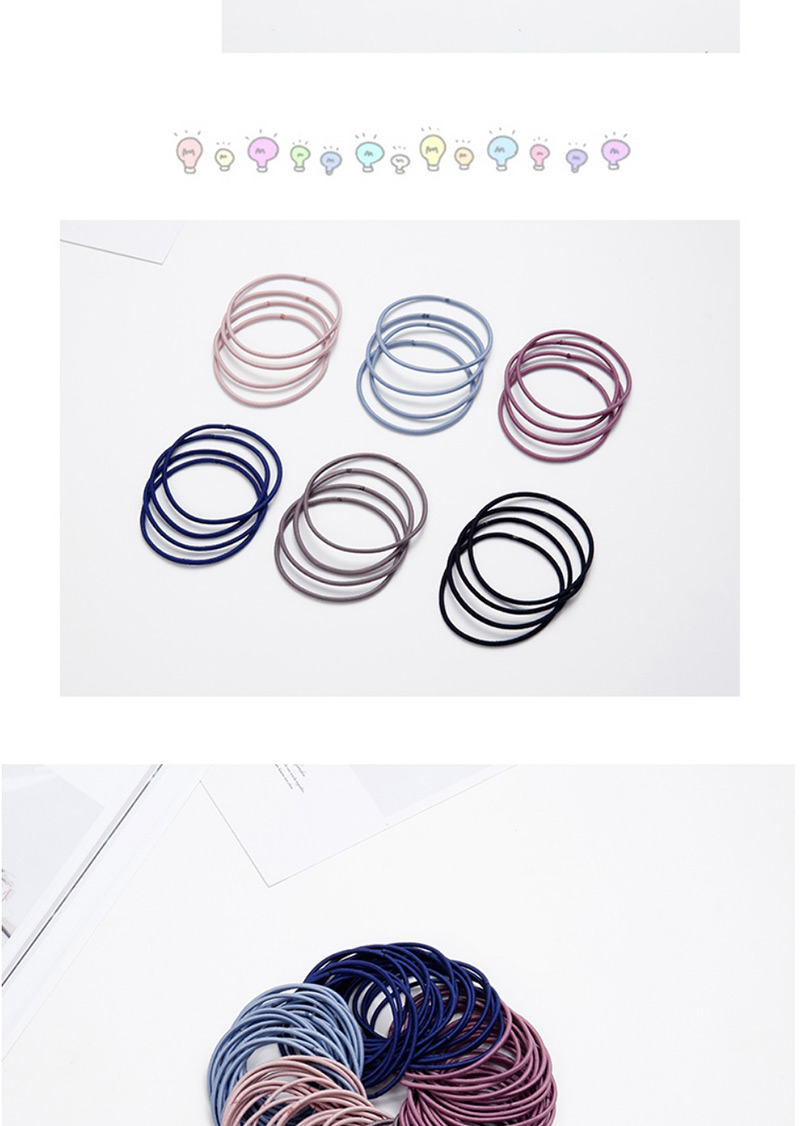 Lovely Sapphire Blue Pure Color Design Child Hair Band(around 100pcs),Kids Accessories