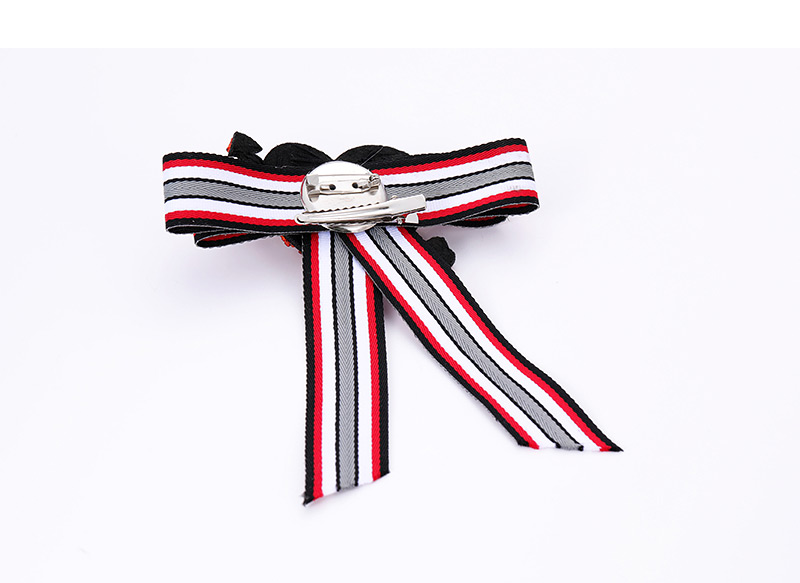 Elegant Red Heart Shape Decorated Bowknot Brooch,Korean Brooches