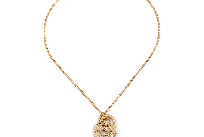 Fashion Gold Color Heart Shape Decorated Earrings,Pendants