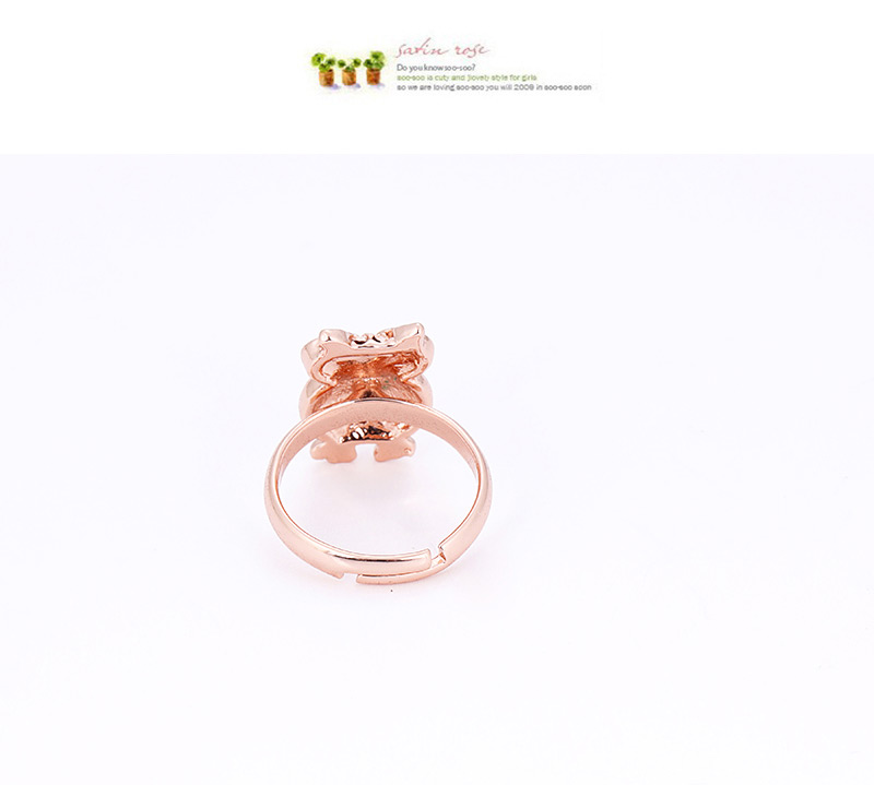 Fashion Gold Color Owl Shape Decorated Ring,Fashion Rings