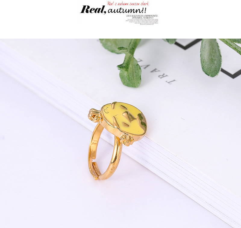 Fashion Yellow Bird Shape Decorated Ring,Fashion Rings