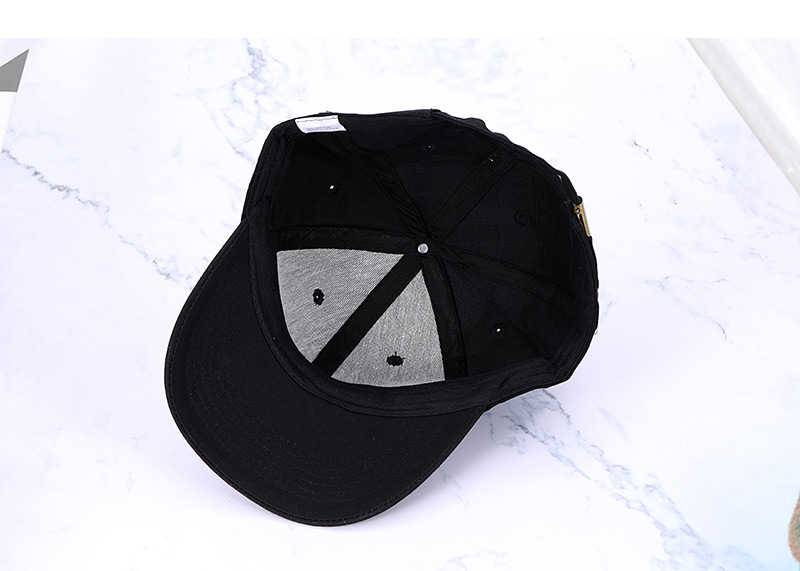 Fashion Black Crown Shape Decorated Baseball Cap,Baseball Caps