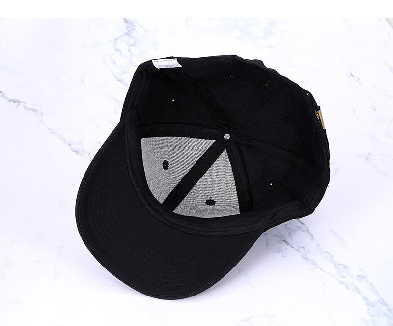 Fashion Black Heart Shape Decorated Baseball Cap,Baseball Caps